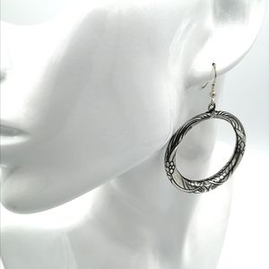 "Temple Secrets" Hoop Earrings